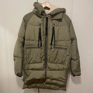 Orolay Women's Thickened Down Puffer Jacket Coat Size M